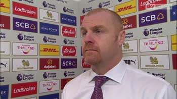 Dyche pleased with first half performance