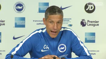 Hughton: Brighton in a difficult period