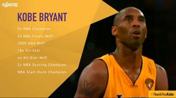 NBA, grazie Kobe Bryant, la lega omaggia la stella di L.A.
