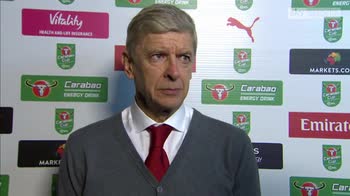 Wenger pleased with Arsenal's spirit