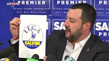 Nuovo simbolo Lega, via Nord ma con Salvini premier