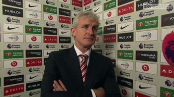 Hughes: It was too much for us today