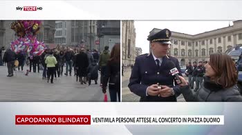 Capodanno blindato a Milano, 20000 persone attese in piazza