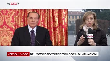 Oggi vertice Berlusconi-Salvini-Meloni