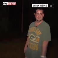 Man relives 'scary' bear attack