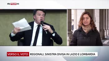 Regionali, sinistra divisa in Lazio e Lombardia
