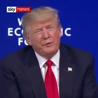 Boos and laughs as Trump slams press