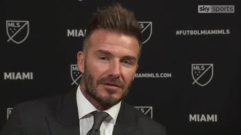 Beckham excited by Miami MLS challenge