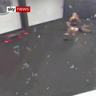 CCTV of Stimpson following ex into gym