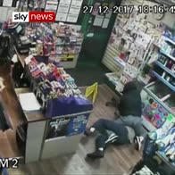 'Chucky' knife attacker foiled by shopkeeper