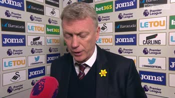Moyes: We let the fans down