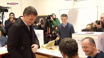 Elezioni, Renzi al voto a Firenze