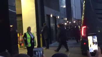 Tottenham-Juve, Buffon e Agnelli escono dall'hotel