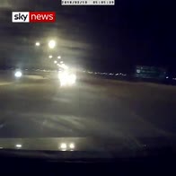 Collision with car driving wrong way