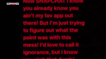 Rihanna contro Snapchat