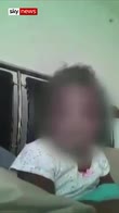 Mother's video of baby smoking