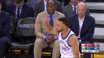NBA, i 29 punti di Steph Curry contro Atlanta