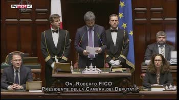 13,39 diretta da applausi a fine discorso di Roberto Fico