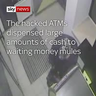 Cyber-thieves make ATM give out 'free' cash