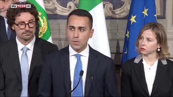 Consultazioni, le parole di Di Maio