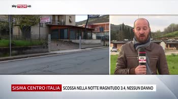 sisma centro italia scossa nella notte ma nessun danno