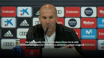 Real, Zidane: "Rigore? Le accuse di furto mi irritano"