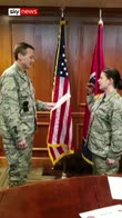 US Guard fired after dino oath