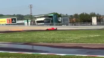 Test Pirelli, a Fiorano gira Govinazzi sulla Ferrari