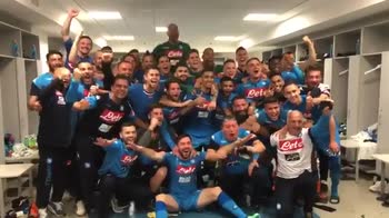 Napoli, Milic guida la festa: 0 presenze ma Ã¨ in prima fila