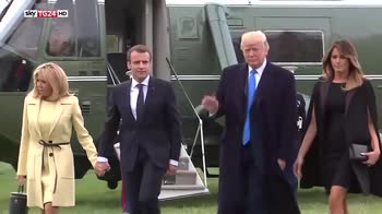 ERROR! Incontro Trump Macron a Washington