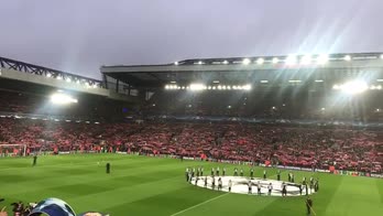 "You'll never walk alone" prima di Roma-Liverpool