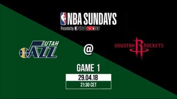 NBA Sundays, Houston Rockets-Utah Jazz gara-1