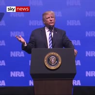 'Boom!': Trump gets demonstrative on guns