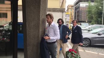 Pirlo e Ambrosini in FIGC per l'incontro con Costacurta