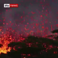 Fissures still spewing lava in Hawaii