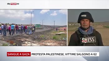 Gaza, prosegue la protesta palestinese