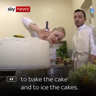 The icing on the royal wedding cake