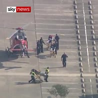 Texas school shooting: From the air