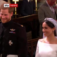 Royal wedding; The key moments