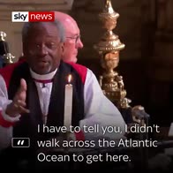 Royal reactions to THAT sermon