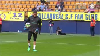 Zidane lancia il figlio Luca: tra i pali con il Villarreal