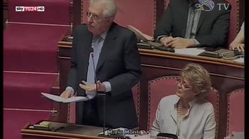 Governo Conte, l'intervento al Senato di Mario Monti
