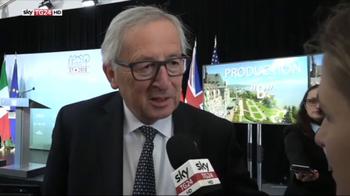 G7, Juncker a Sky TG24: Europa non completa senza Europa