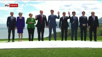 Trump issues trade warning at G7