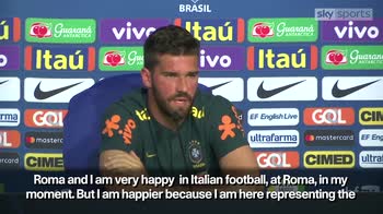 Alisson 'only focused on World Cup'