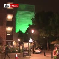 Green lights for Grenfell fire anniversary