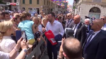 Salvini a Genova rassicura sull’Aquarius