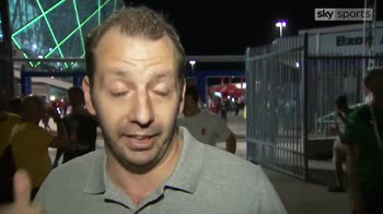England fans react to late Tunisia win