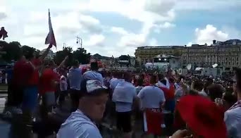 Mondiale, il calore dei tifosi polacchi a Mosca