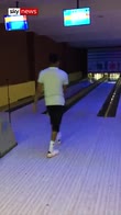 is Jesse Lingard a dab hand at bowling?